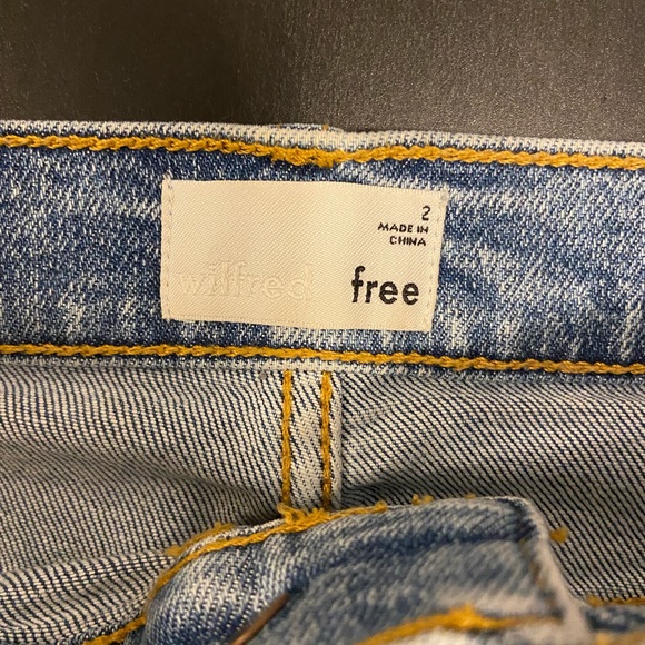 Wilfred Jean skirt size 2 - Picture 2 of 8